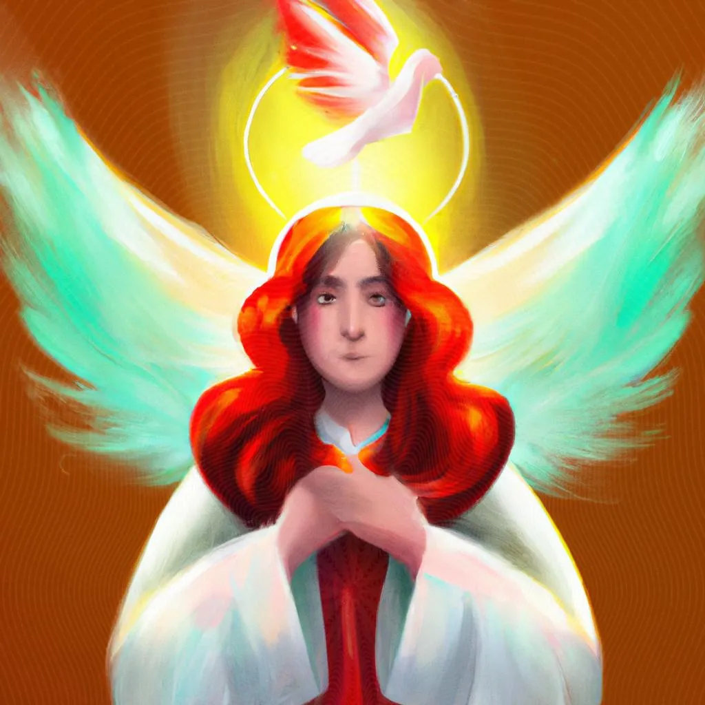 Poder do Espírito Santo: Descubra a Magia de Pentecostes! 3 uma escultura ilustrada de espirito santo pentecostes