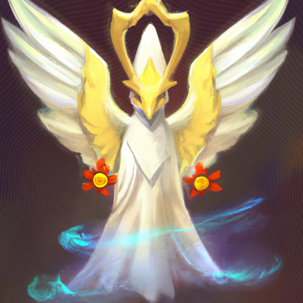 uma figura artística de espirito santo png
