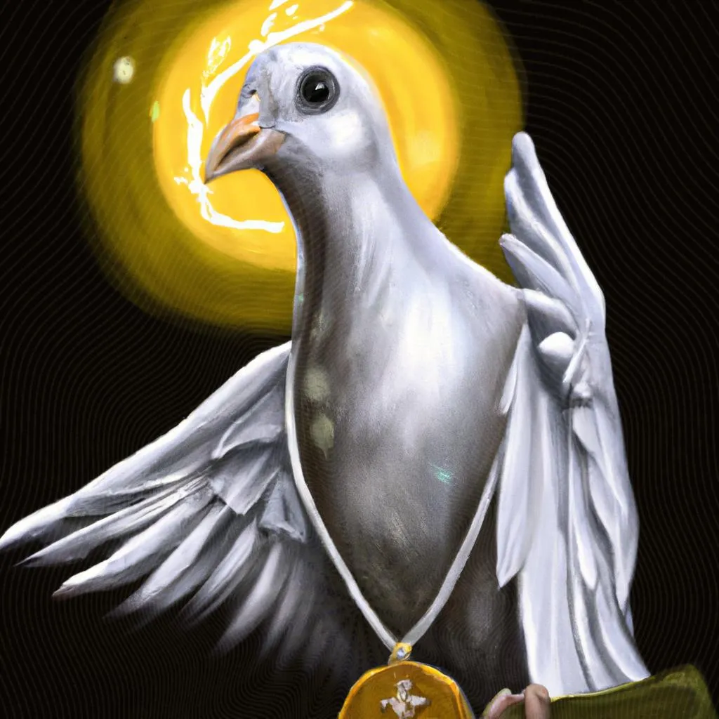 Espirito Santo Pomba: A Simbologia e o Significado Oculto 3 um retrato artístico sobre espirito santo pomba