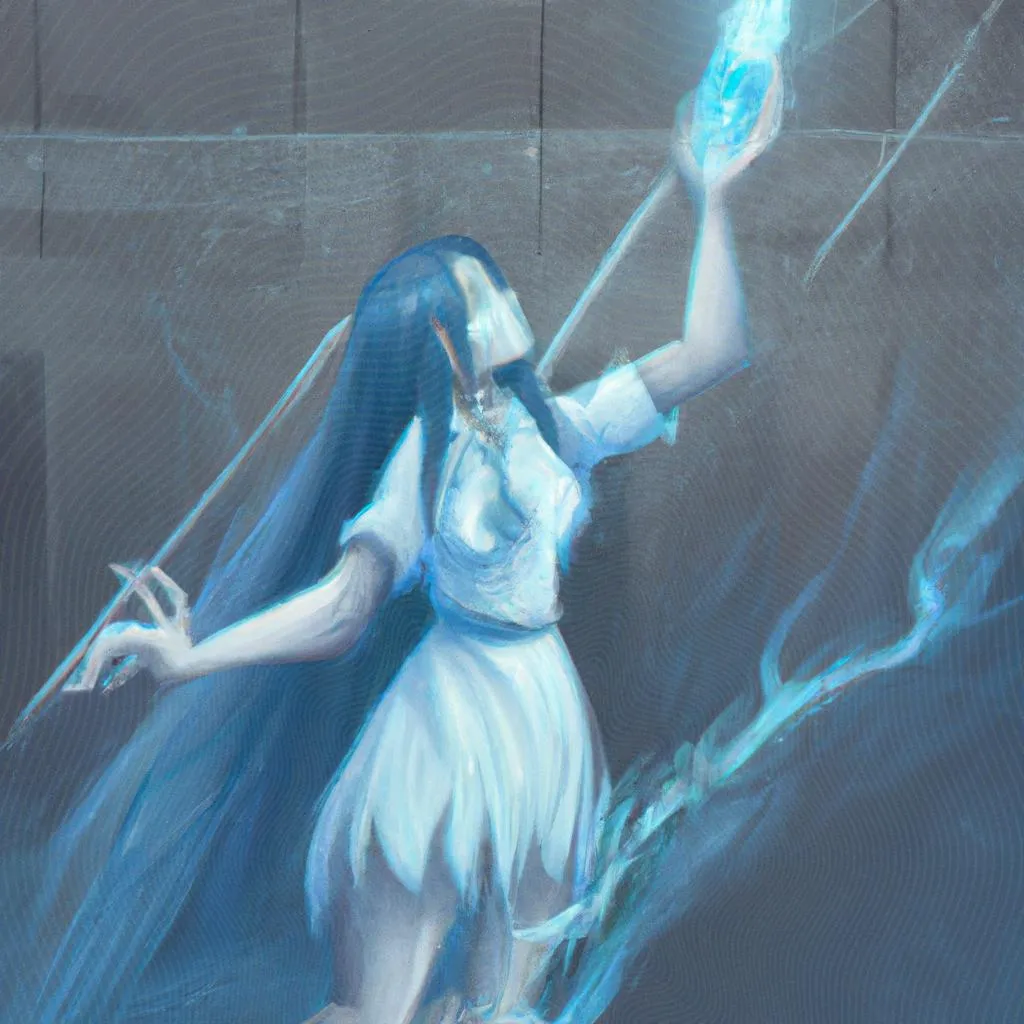 Espirítos: A Existência Além do Físico. 2 uma imagem imaginária de espiritos existem