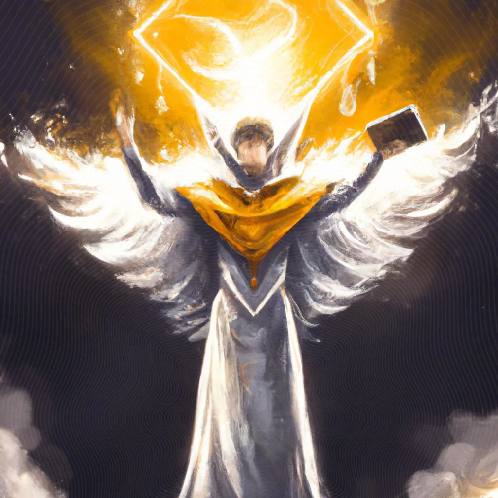 um esquema ilustrado de evangelho espirita do dia