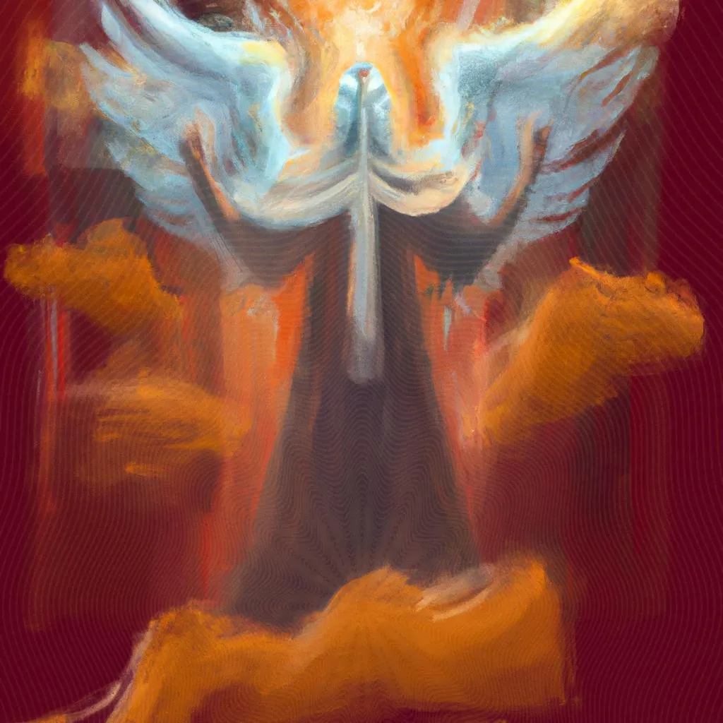 uma gravura sobre evangelho segundo espiritismo