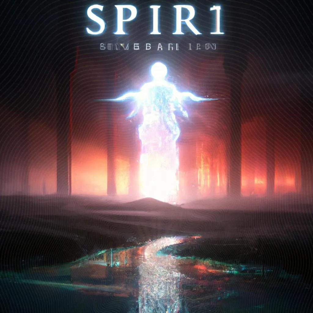 uma composição gráfica de filme espirita 2022