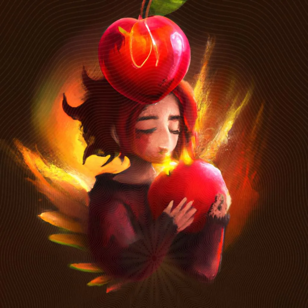 uma imagem gráfica com o tema fruto do espirito
