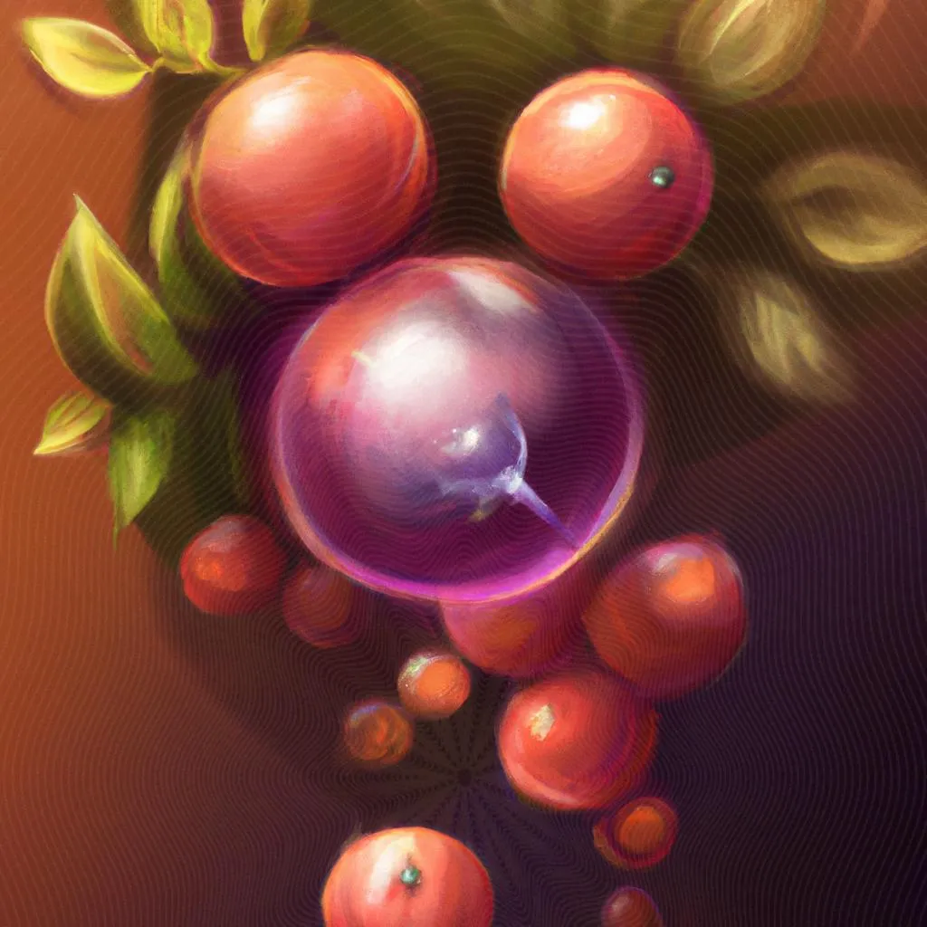 uma cena ilustrada de frutos do espirito estudo
