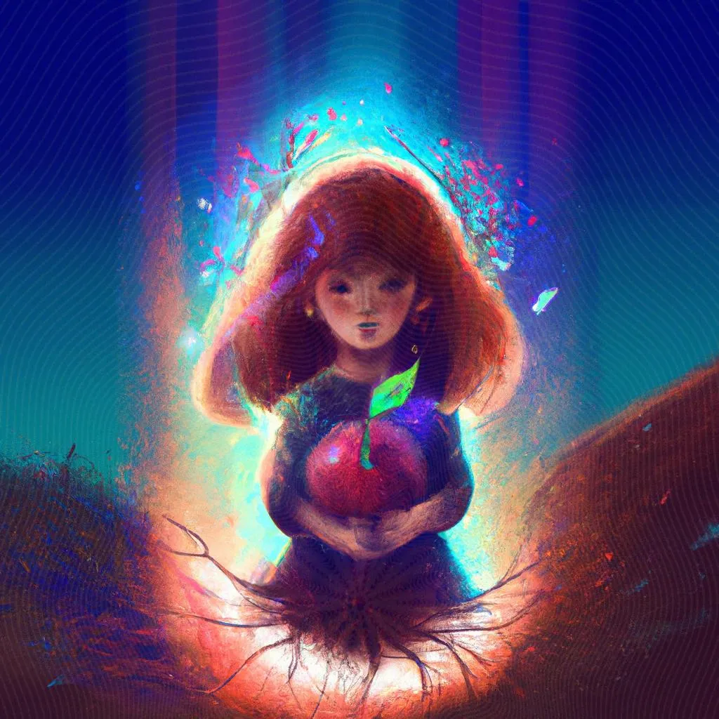 Frutos do Espírito Infantil: Descubra os Significados Místicos 4 um retrato visual de frutos do espirito infantil
