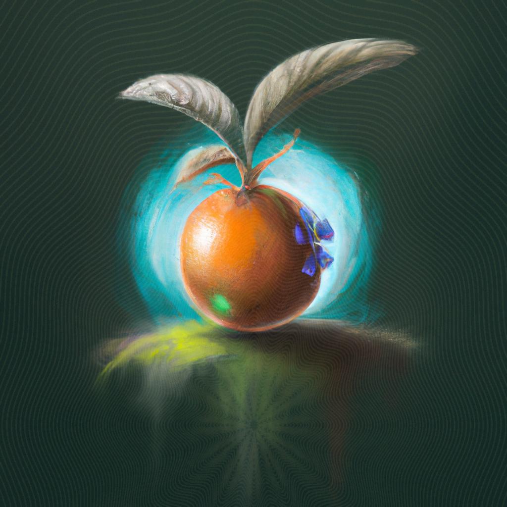 um retrato visual de frutos do espirito santo