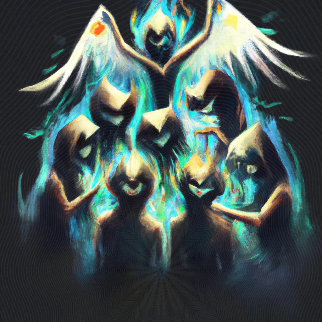 um desenho arquitetônico sobre grupo espirita