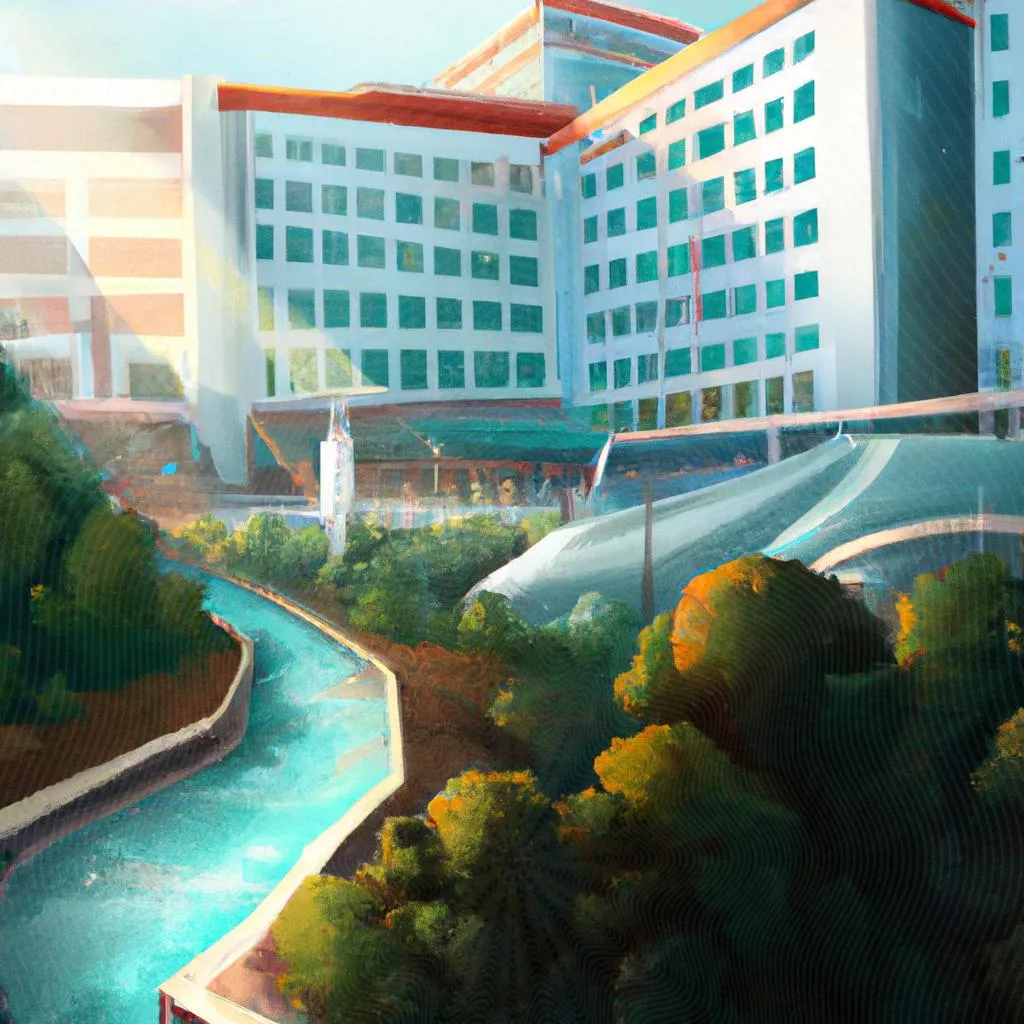 uma aquarela sobre hospital espirita andre luiz