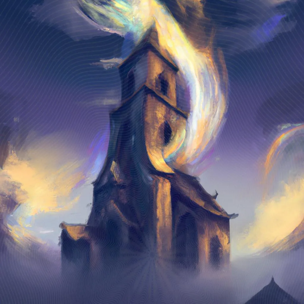 uma imagem digital de igreja em espirito e em verdade