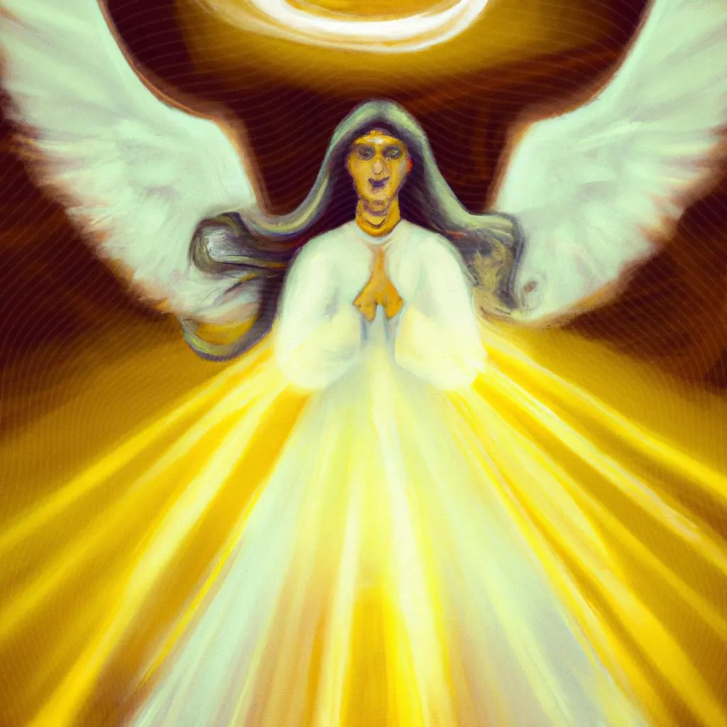 um desenho artístico sobre imagem divino espirito santo