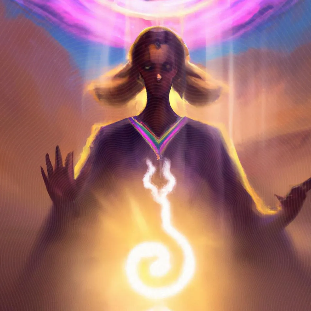 Irradiação Espírita: A Luz que Ilumina o Caminho da Alma 3 um esquema ilustrado de irradiação espirita