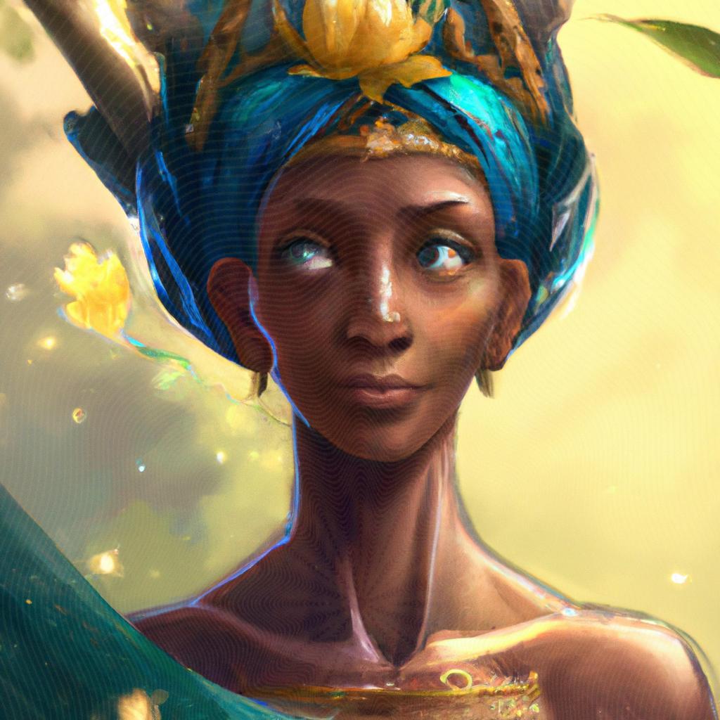 uma pintura figurativa de ladainha do espirito santo