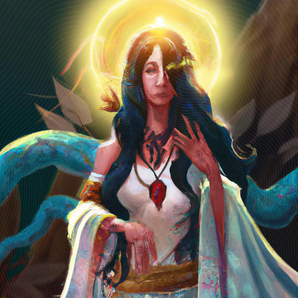 uma arte em gravura de ladainha do espirito santo
