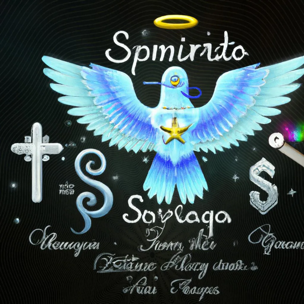 Letra Amigo Espírito Santo: Descubra o Significado Místico 4 um desenho animado sobre letra amigo espirito santo