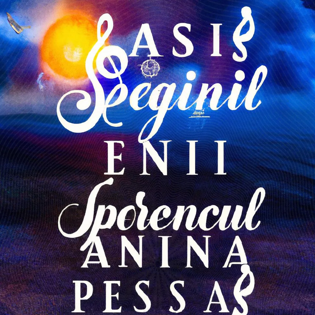 letra da musica espirito santos