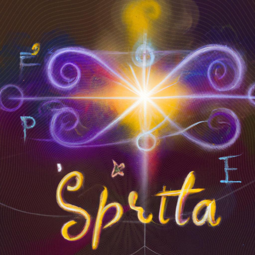 Letra Espírito Santo: Descubra o Mistério Por Trás do Seu Significado 2 um esquema ilustrado de letra espirito santo