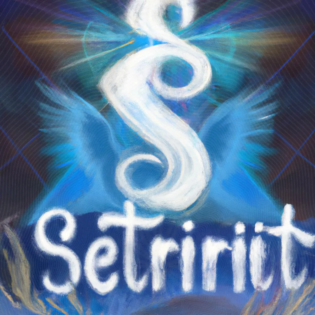Letra Espírito Santo: Descubra o Mistério Por Trás do Seu Significado 3 uma representação visual de letra espirito santo