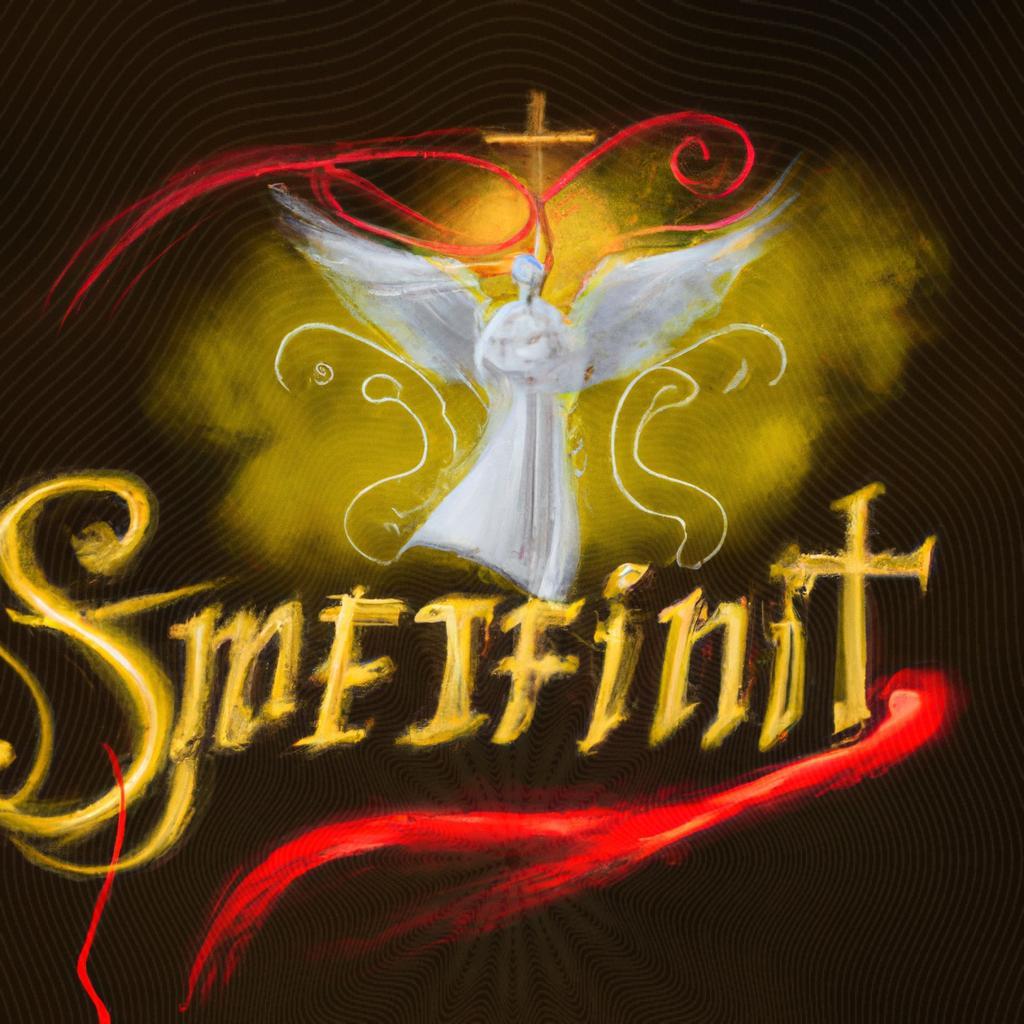um desenho animado sobre letras santo espirito