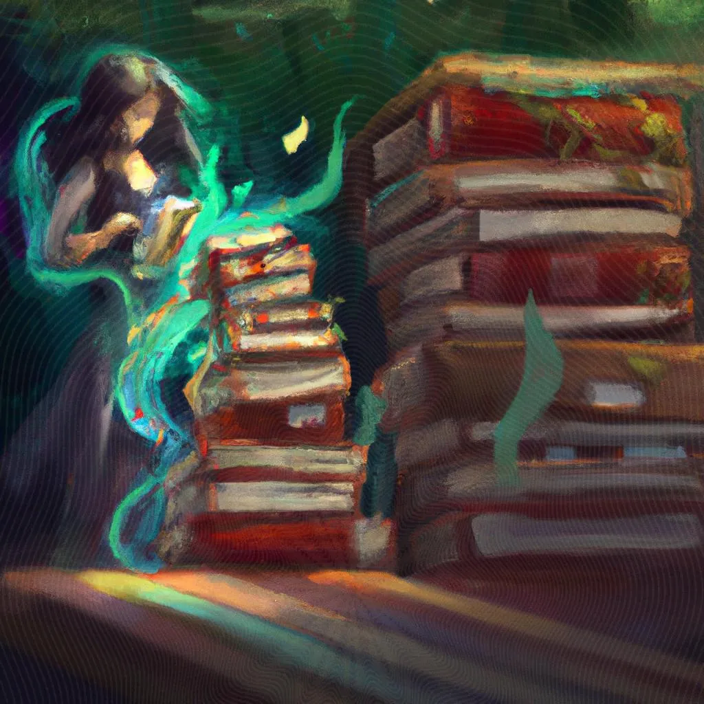 Leitura Iluminada: Os Melhores Livros Espíritas para Expandir a Consciência 3 uma ilustração de livros espiritas