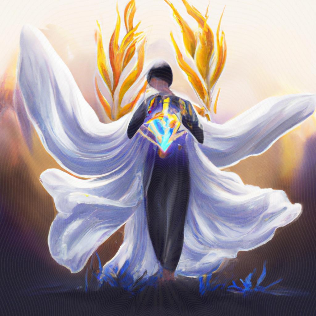 uma imagem impressionista de louvor espirito santo