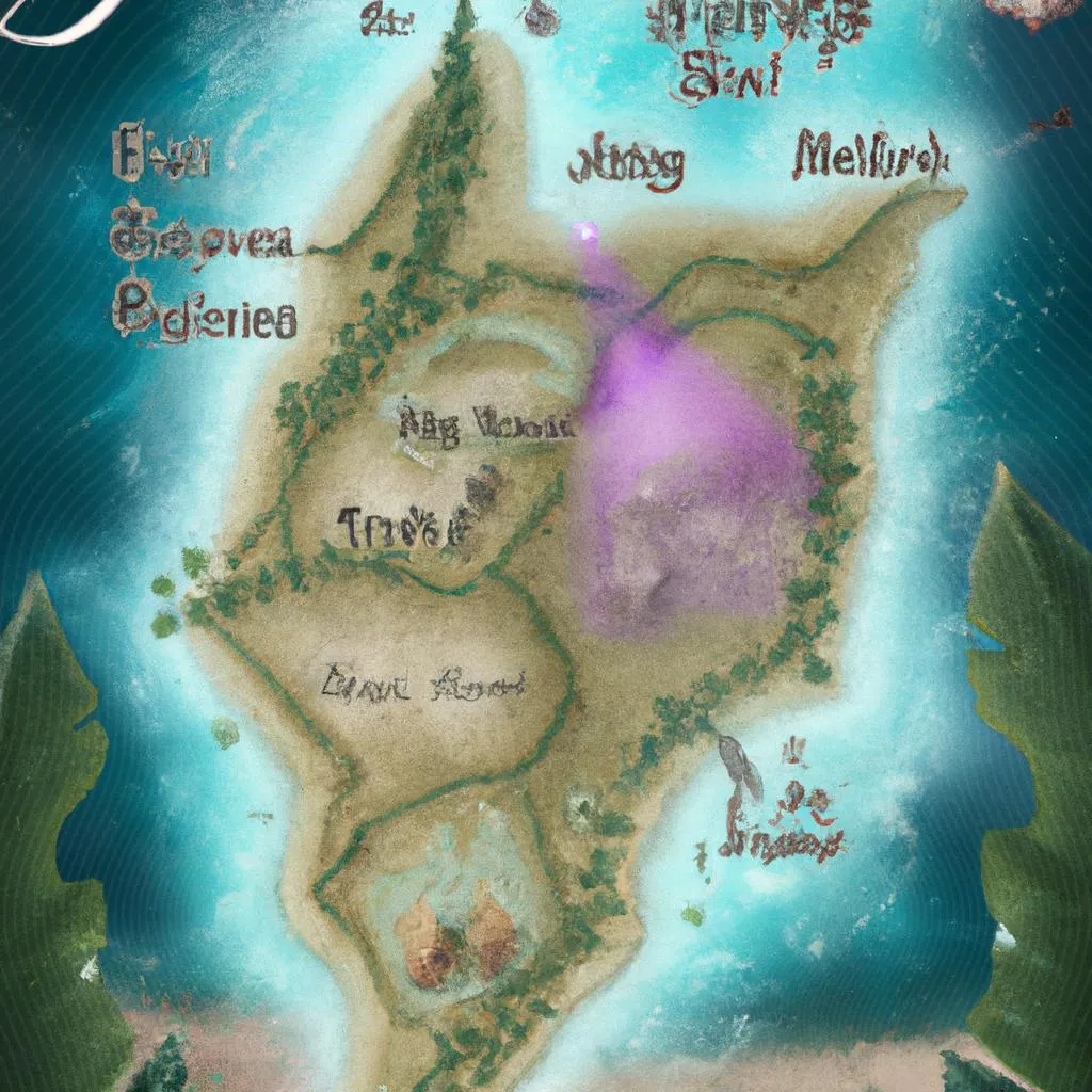 Desvendando os mistérios do Mapa do Espírito Santo: uma jornada de autoconhecimento 4 uma composição expressionista de mapa do espirito santo