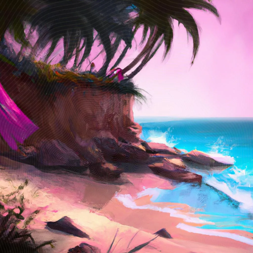 uma figura artística de melhores praias do espirito santo