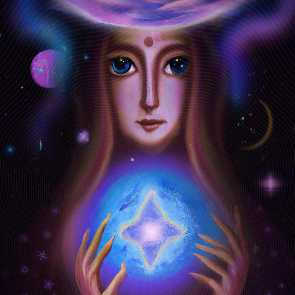 Mensagens Espiritas de Reflexão: Encontre Paz Interior 4 uma paisagem ilustrada de mensagens espiritas de reflexão