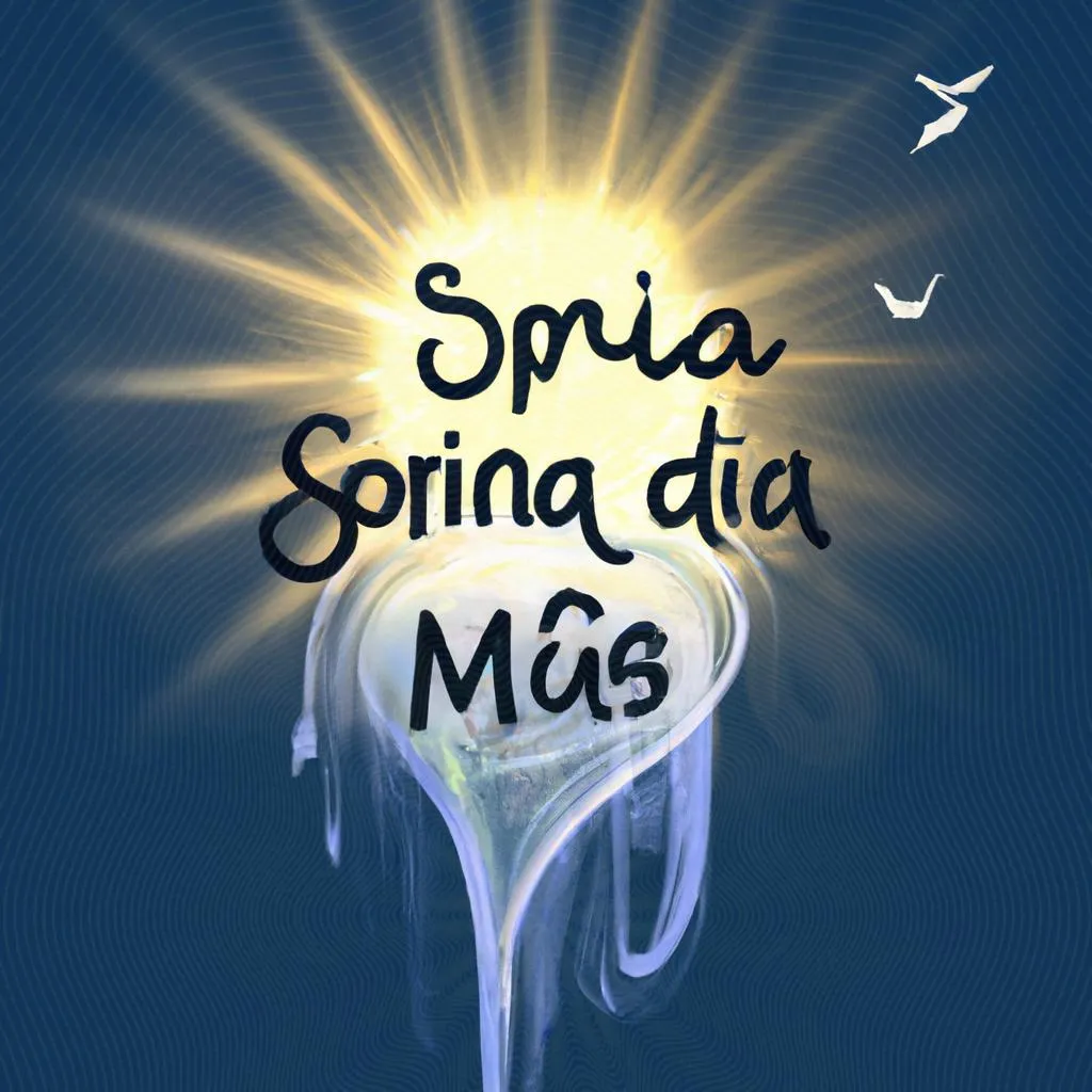 Receba uma mensagem espiritual inspiradora para começar o dia 3 uma cena cinematográfica ilustrada de msg espirita de bom dia