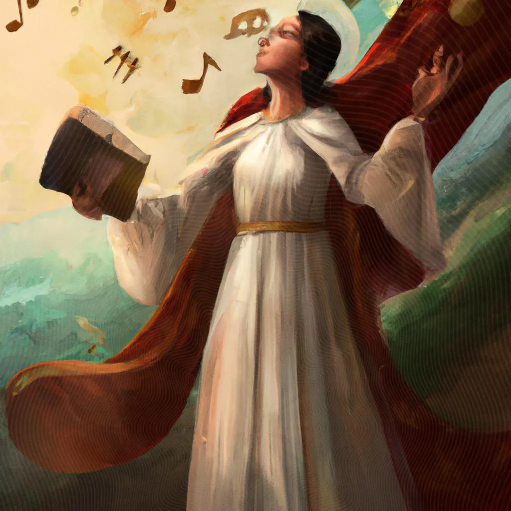Melodias Divinas: A Profundidade da Música Católica do Espírito Santo 2 um retrato artístico sobre musica catolica do espirito santo