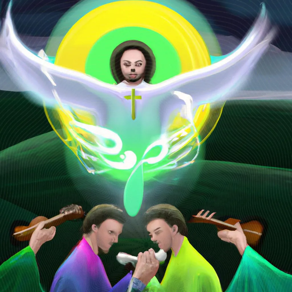 Melodias Divinas: A Profundidade da Música Católica do Espírito Santo 4 uma aquarela sobre musica catolica do espirito santo