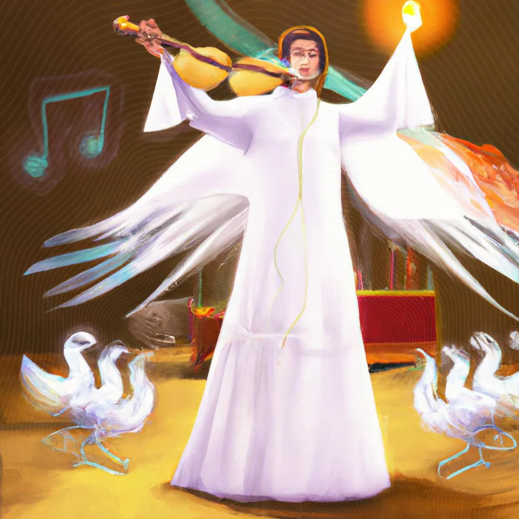 Melodias Divinas: Descubra o Poder das Músicas do Espírito Santo 3 um contorno artístico de musicas do espirito santo