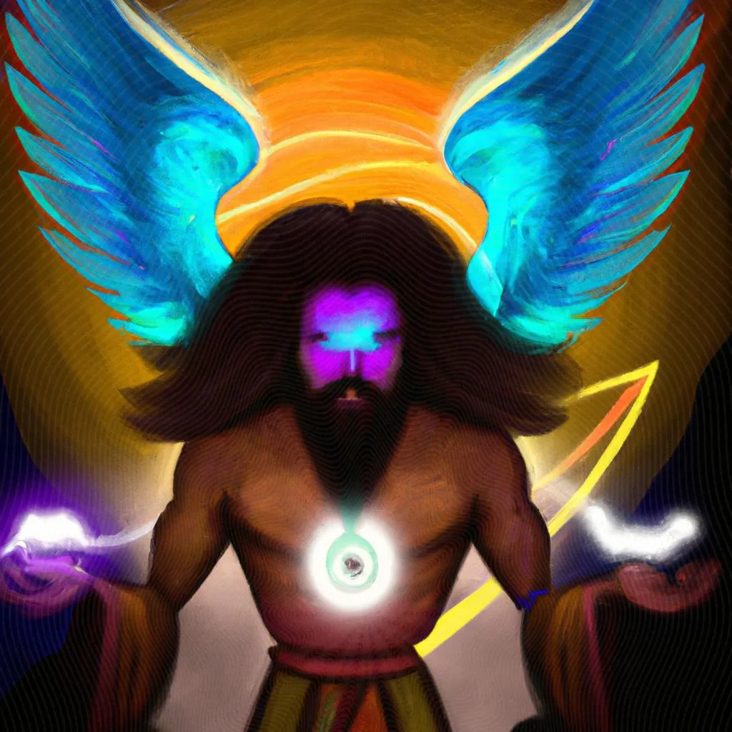 uma representação visual de o espirito santo se move em vc