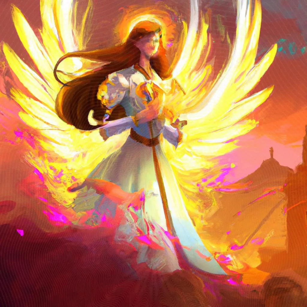 uma pintura figurativa de o espirito santo se move em vc