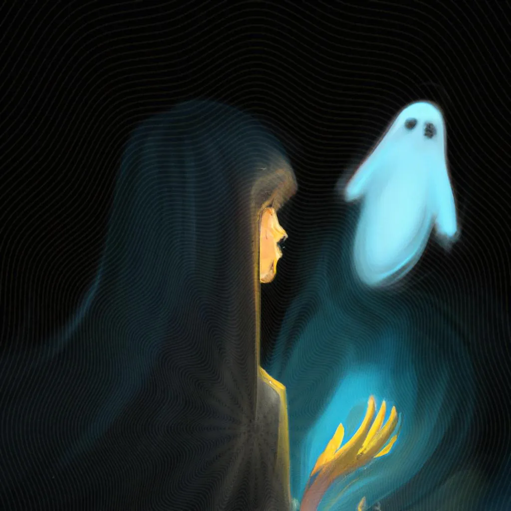 uma ilustração gráfica de o que é espiritos