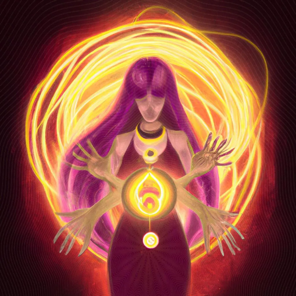 Descubra Agora o Significado de Reiki no Espiritismo! 3 uma escultura ilustrada de o que é reiki no espiritismo
