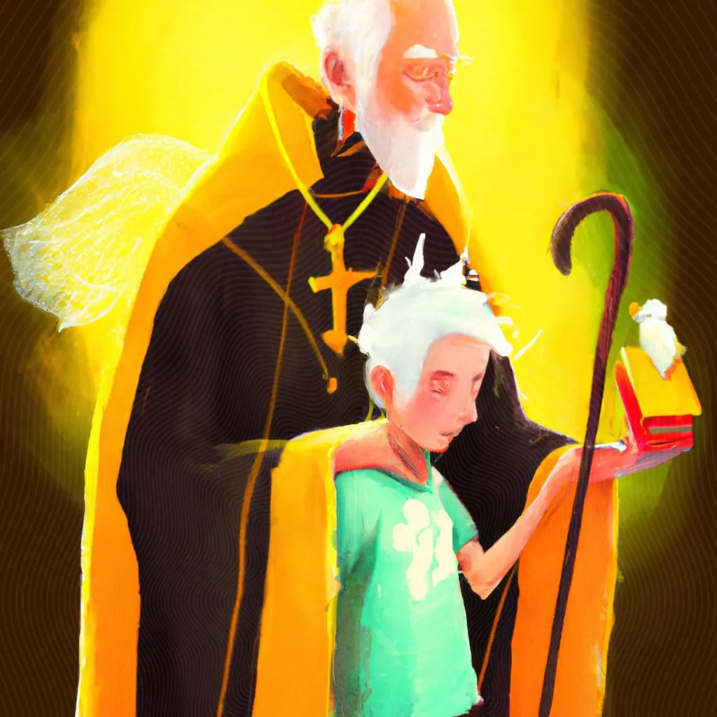 um retrato esboçado de o que o papa fala sobre o espiritismo