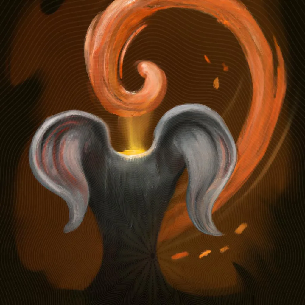 O que significa quando a Orelha Esquerda Queima no Espiritismo? 2 uma arte em gravura de orelha esquerda queimando espiritismo