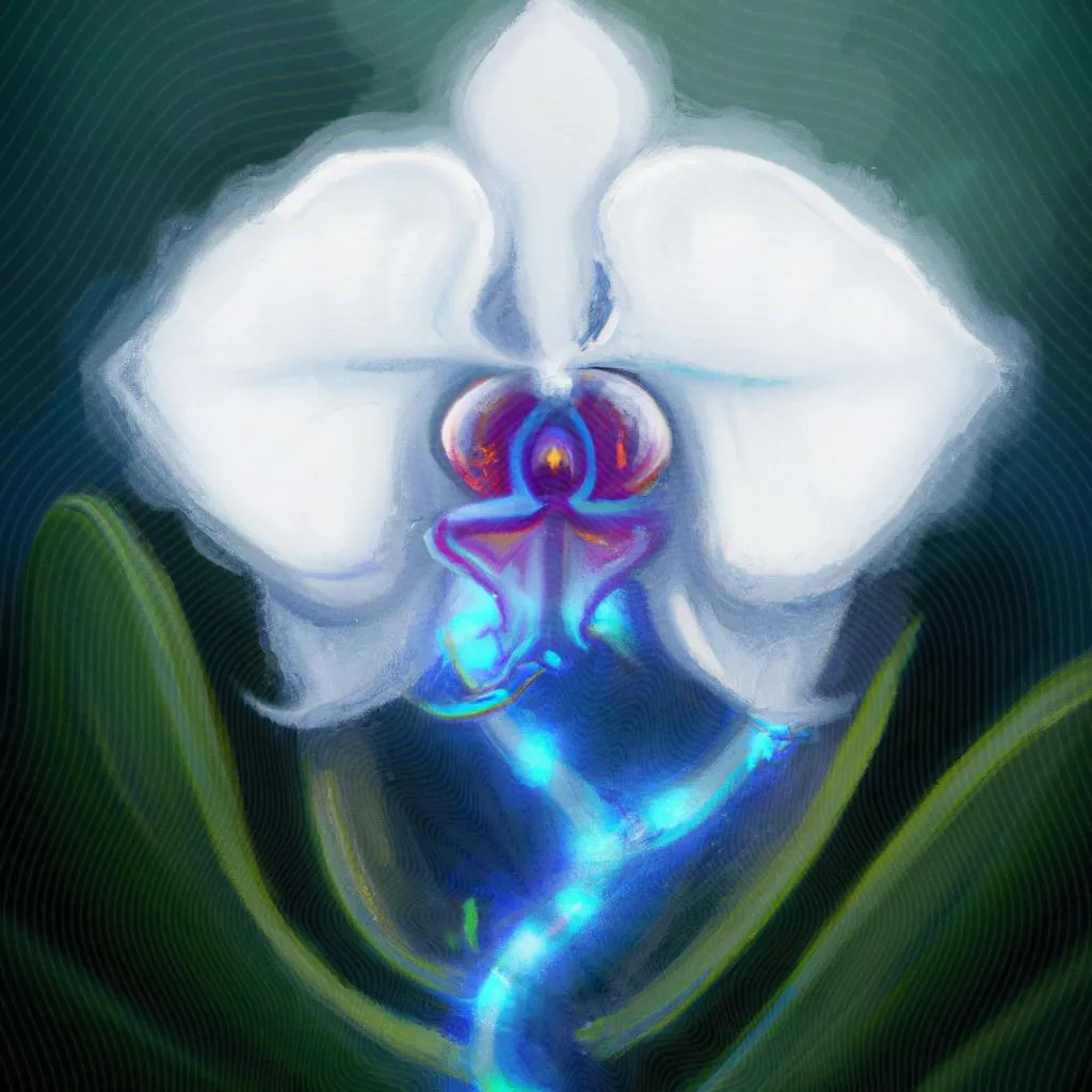 orquidea espirito santo