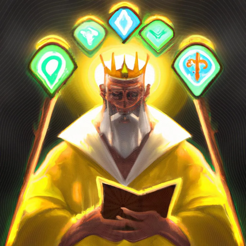 uma imagem estampada de os 7 dons do espirito santo
