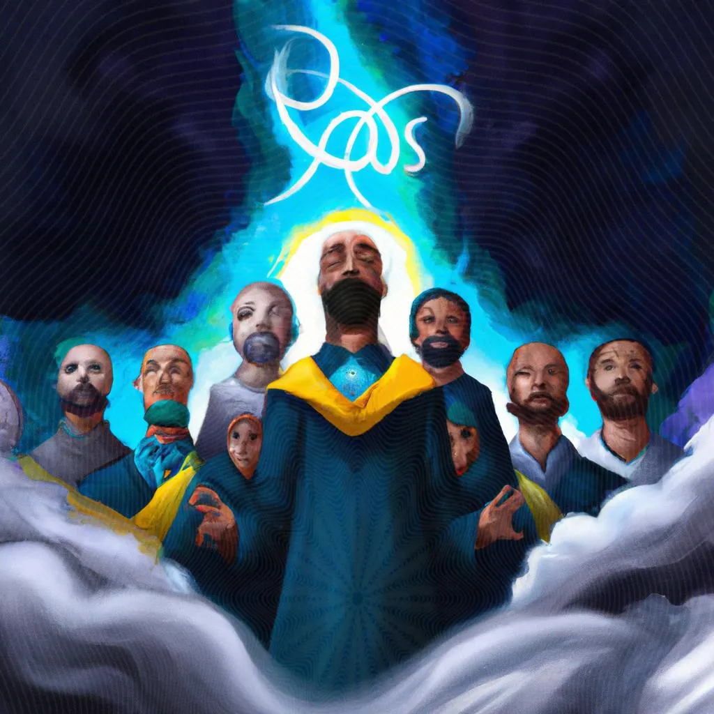 uma figura artística de os 7 dons do espirito santo