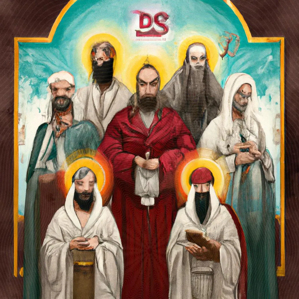 um contorno artístico de os 9 dons do espirito santo