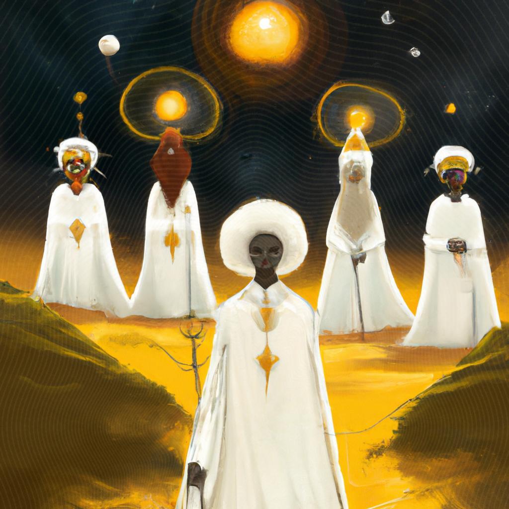 uma ilustração gráfica de os sete dons do espirito santo