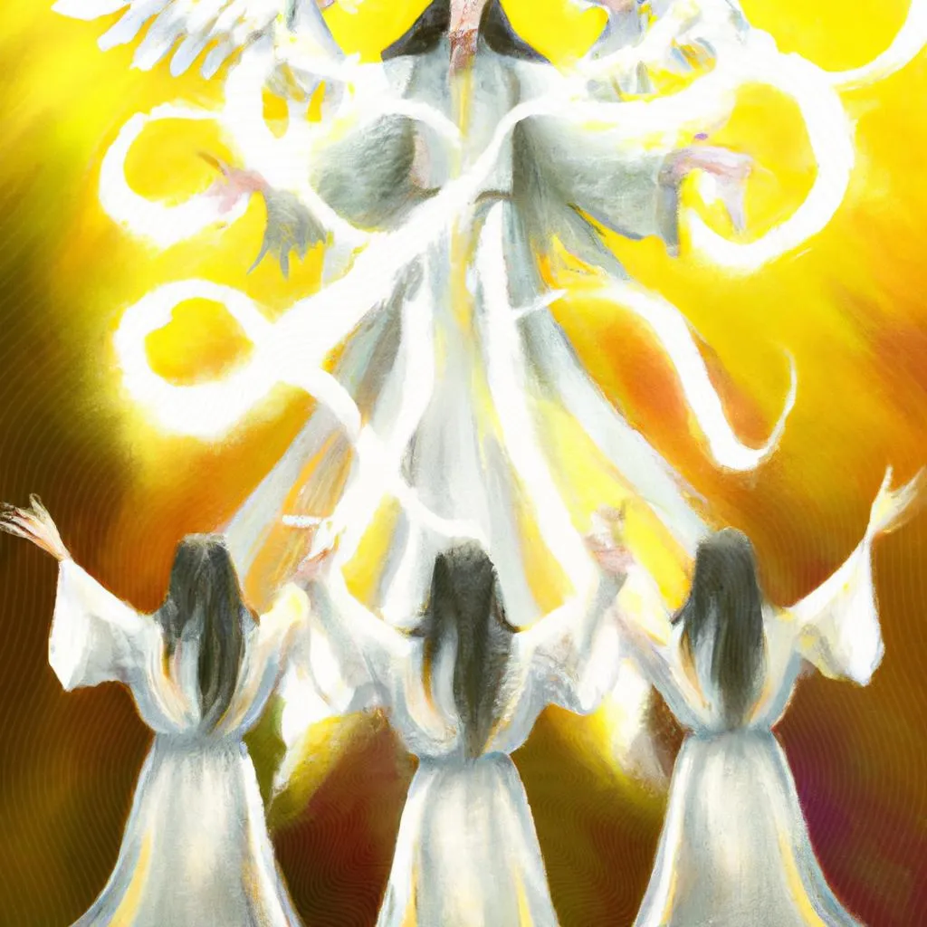 um diagrama visual sobre os sete espiritos de deus