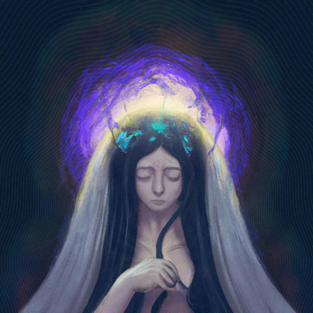 uma representação gráfica de paralisia do sono espiritismo