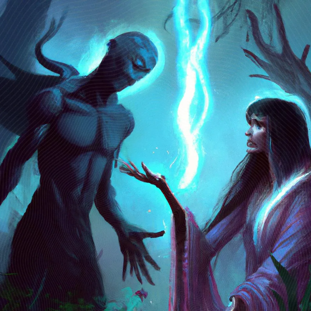 Pessoas que Dão Choque: O Que Significa No Espiritismo? 4 uma pintura a óleo sobre pessoas que dão choque espiritismo