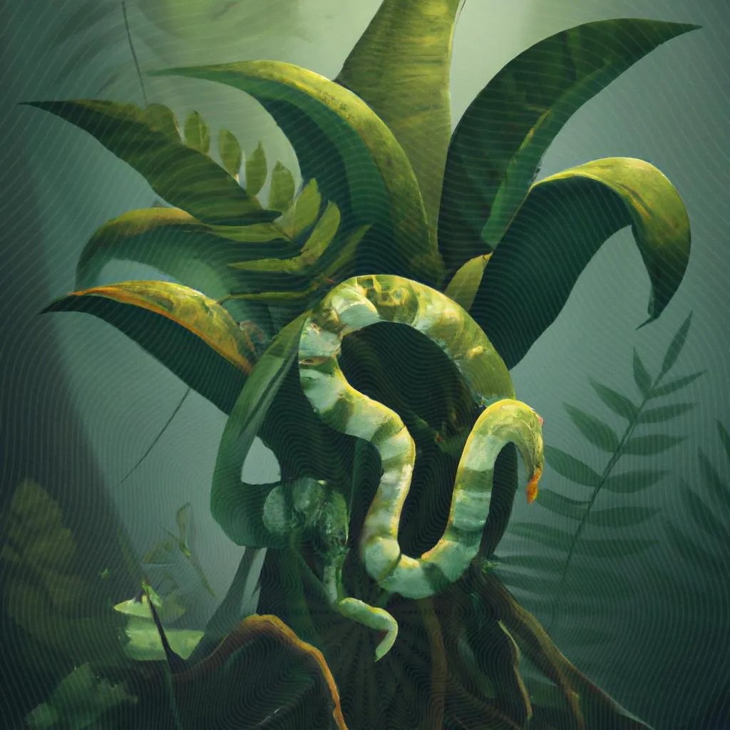 Planta Jiboia: Descubra o Poder Espiritual da Natureza 2 uma imagem estampada de planta jiboia espiritismo