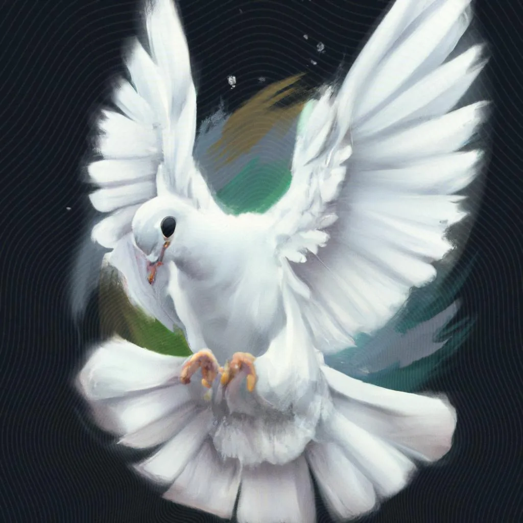 imagem desenhada pomba espirito santo desenho