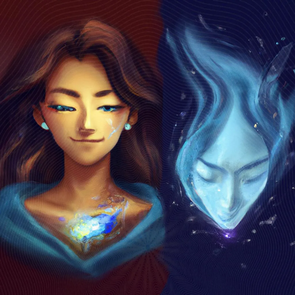 uma arte em gravura de qual a diferença entre alma e espirito