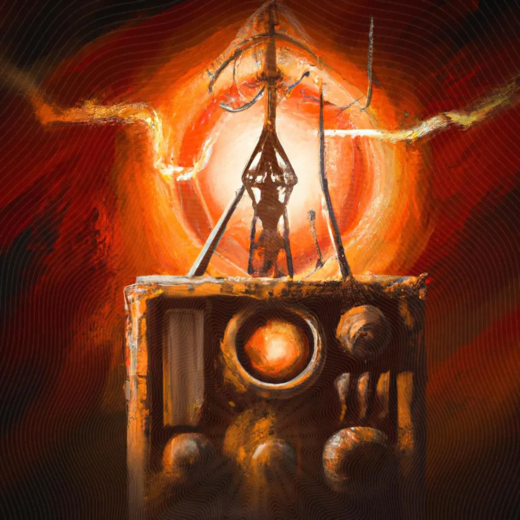 uma imagem imaginária de radio espiritismo